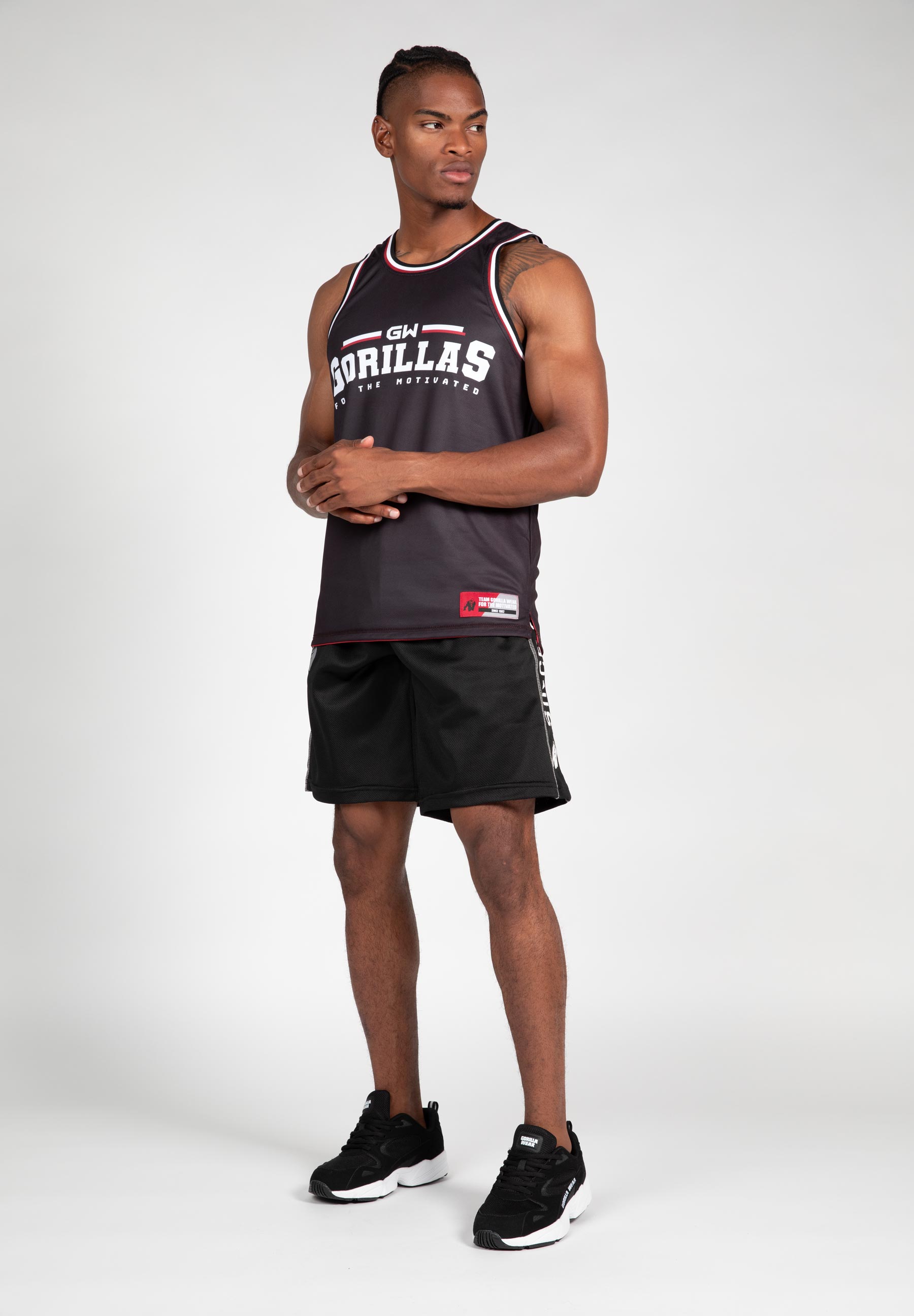 Keene Reversible Tank Top, red/black - 5