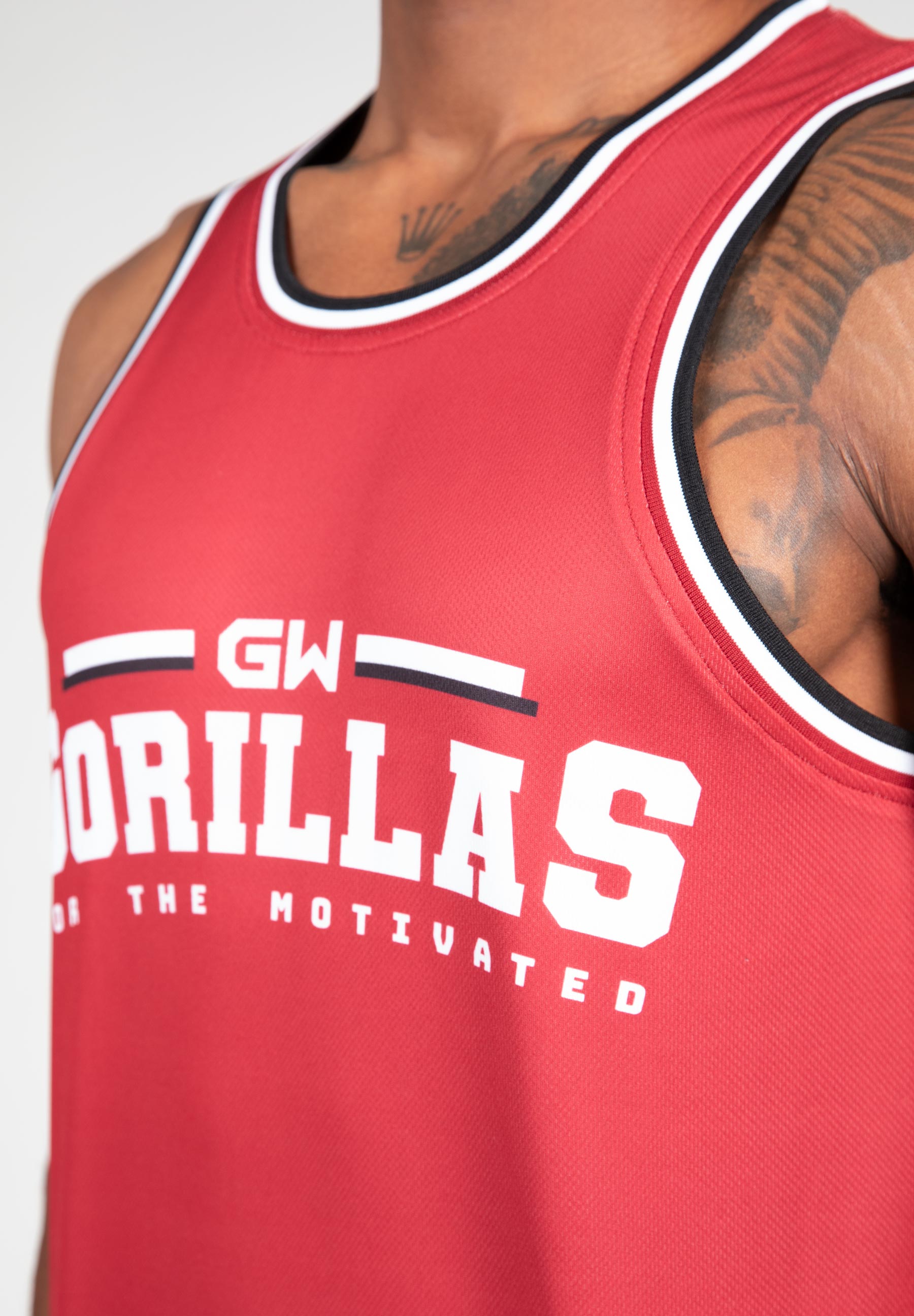 Keene Reversible Tank Top, red/black - 6