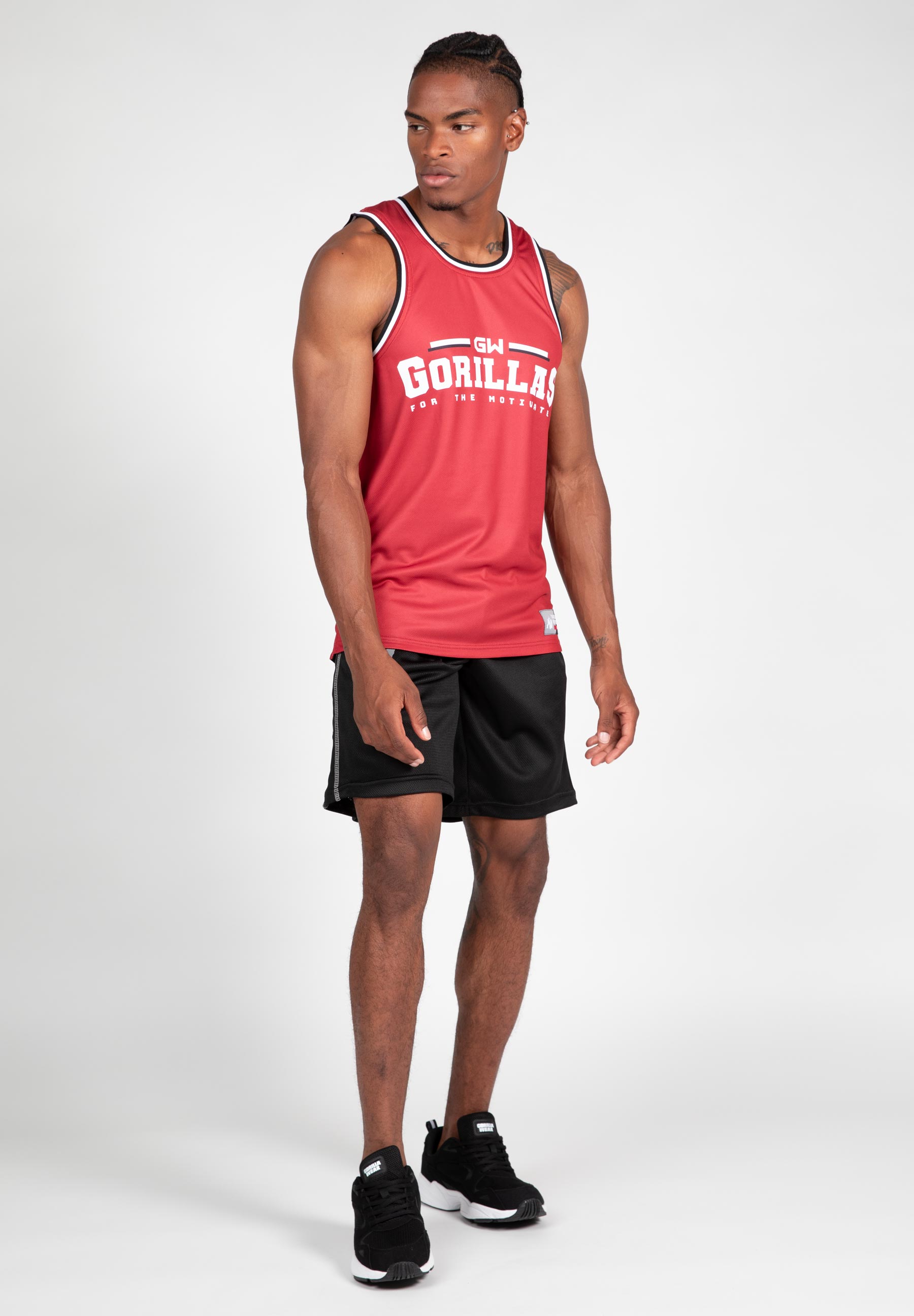 Keene Reversible Tank Top, red/black - 4