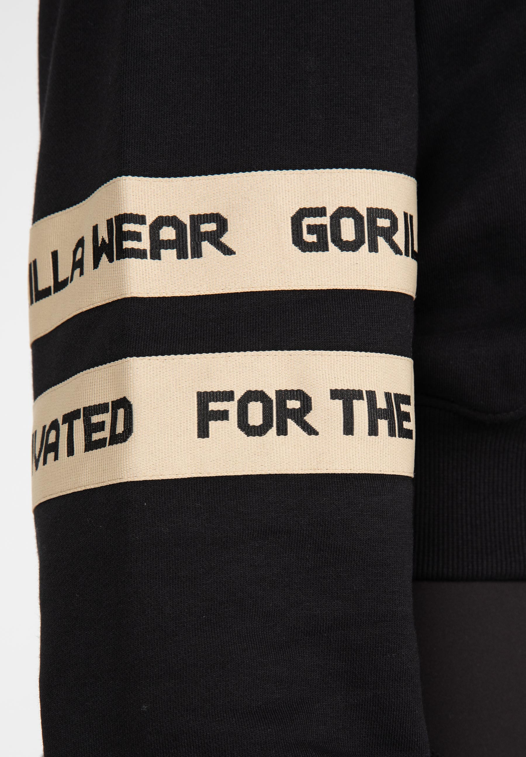 Tracey Cropped Hoodie, black - 5