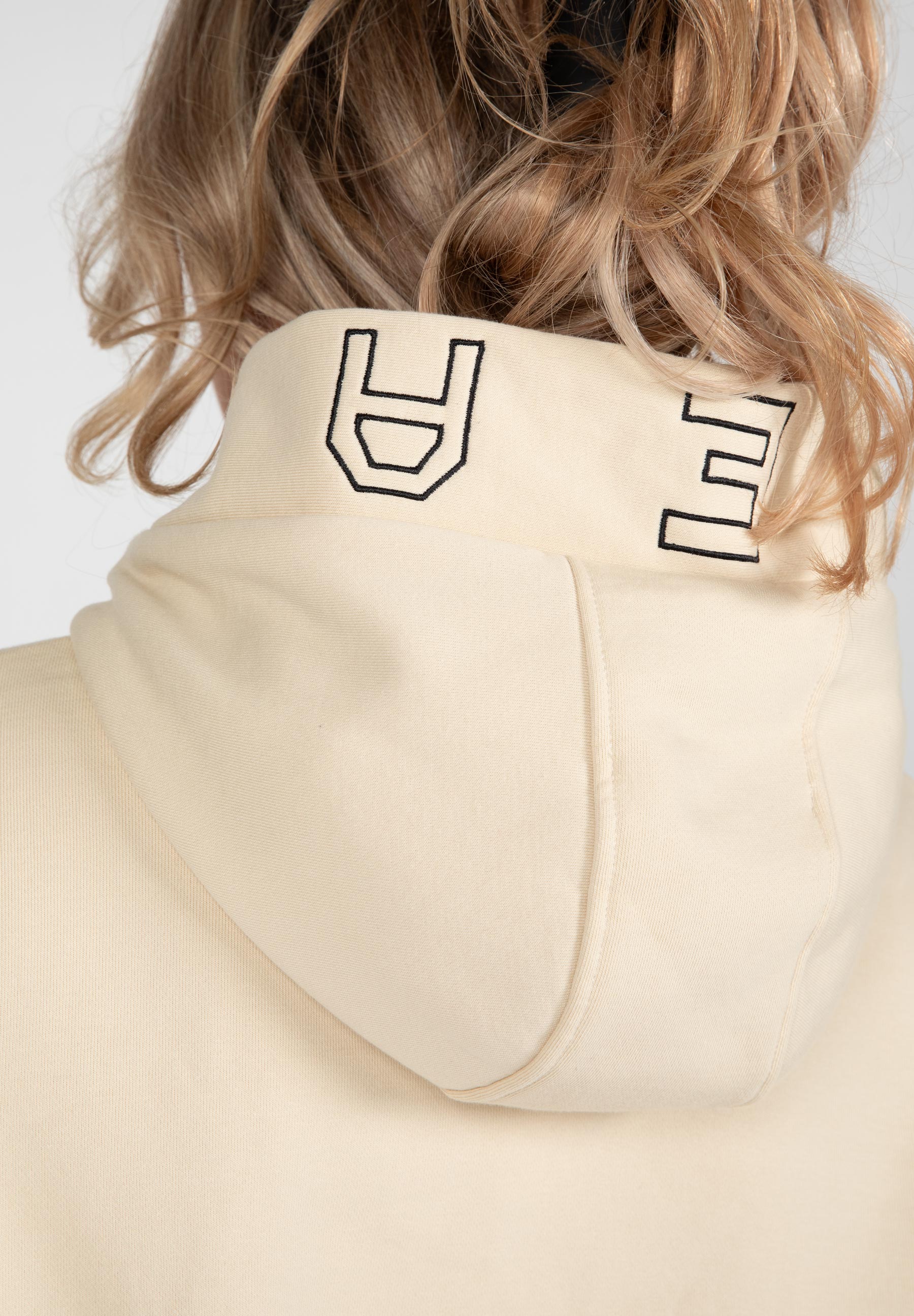 Tracey Cropped Hoodie, beige - 6