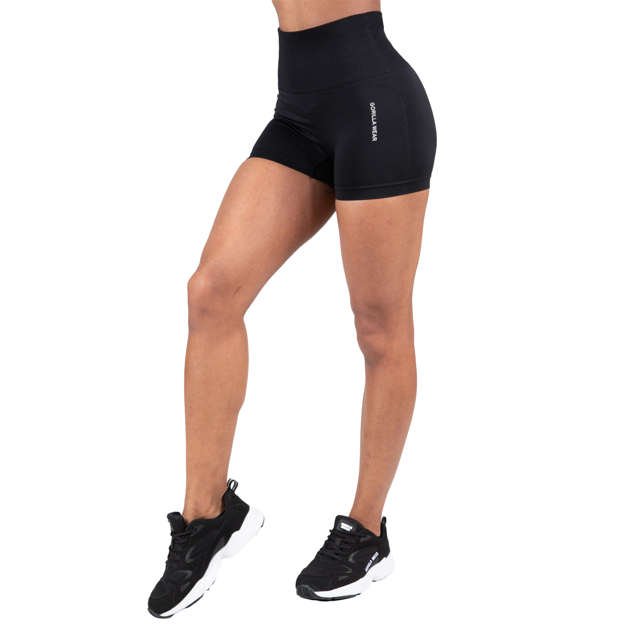 Quincy Seamless Shorts, black