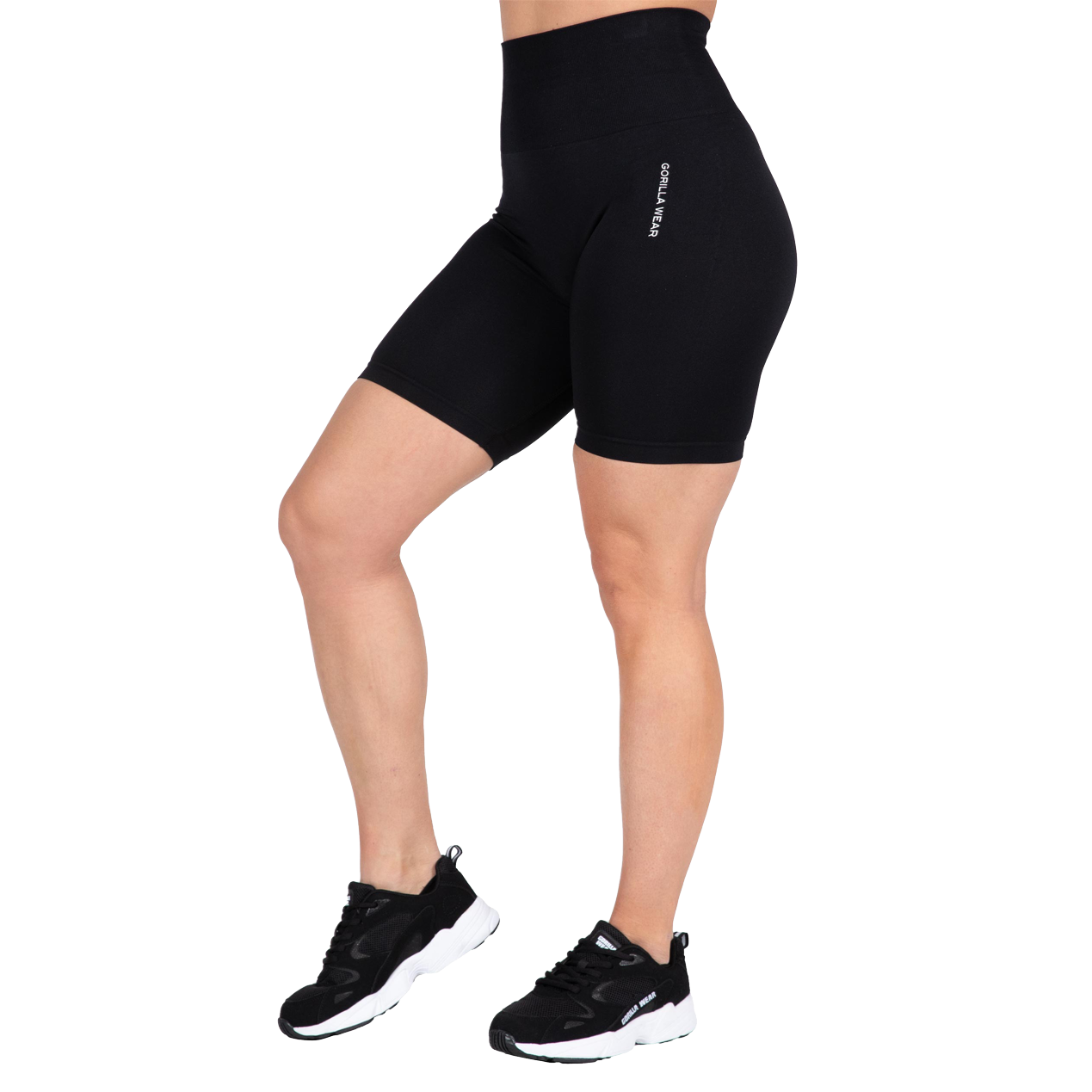 Quincy Seamless Cycling Shorts, black
