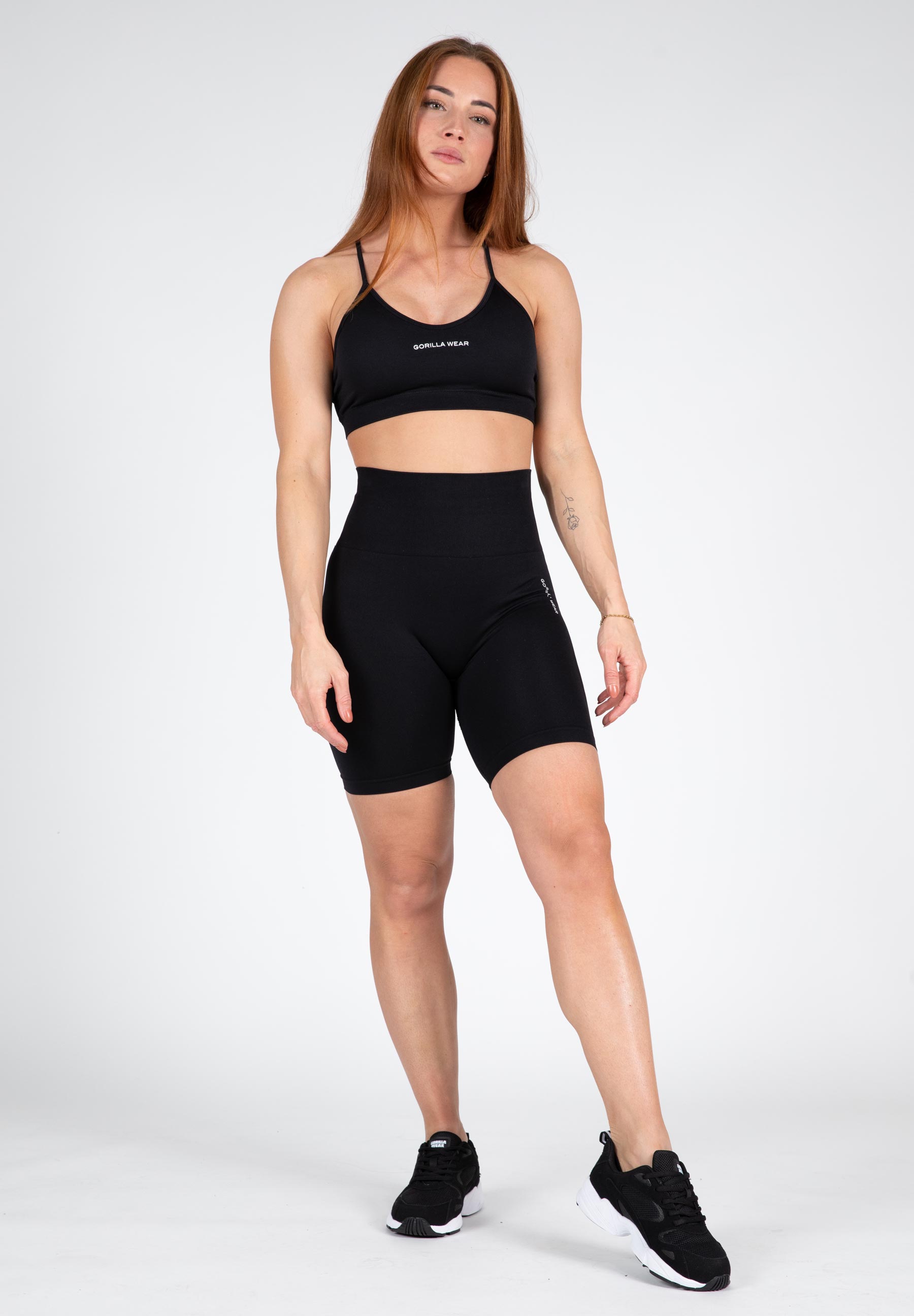 Quincy Seamless Cycling Shorts, black - 4
