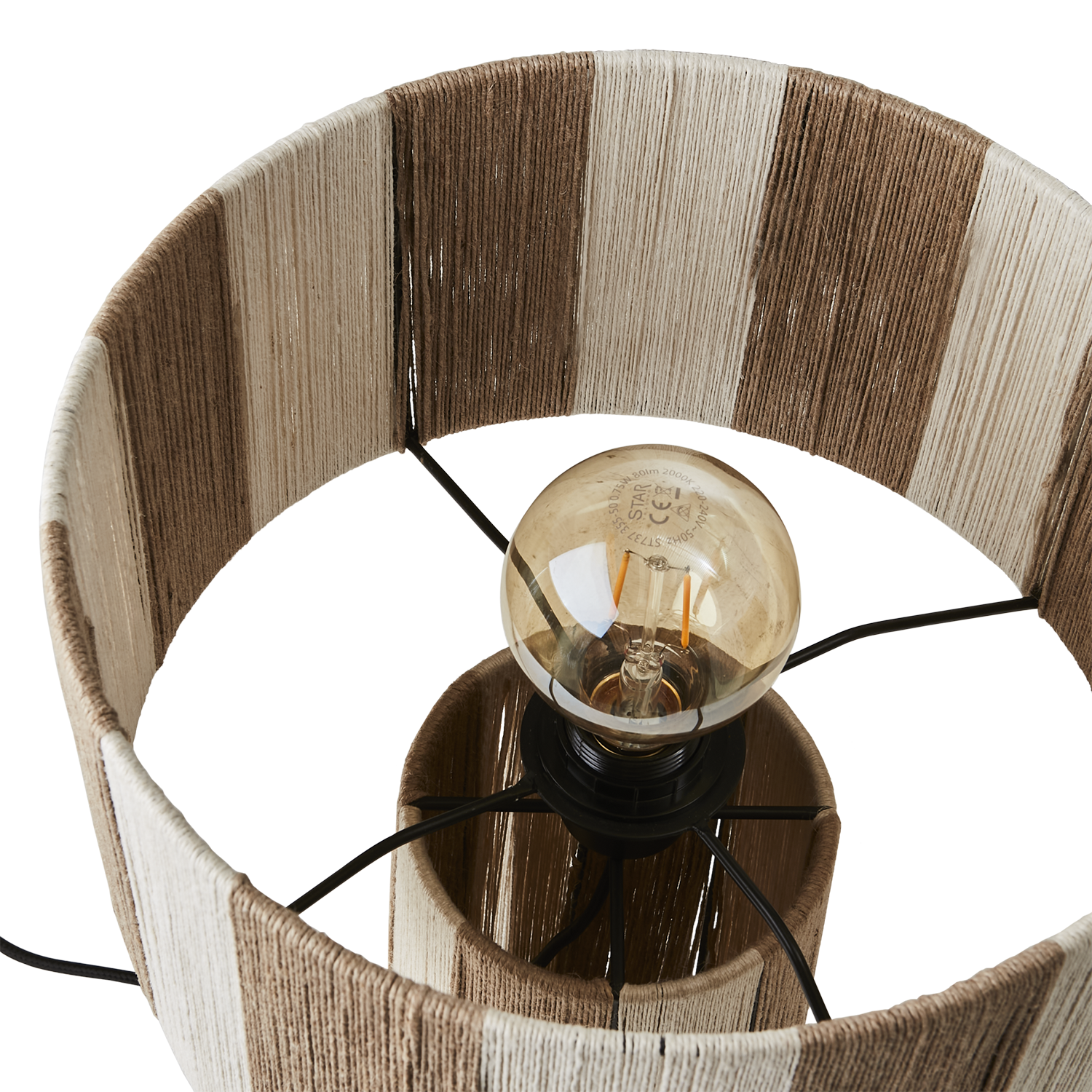 Jullan Bordslampa Elfenben/natur - 2