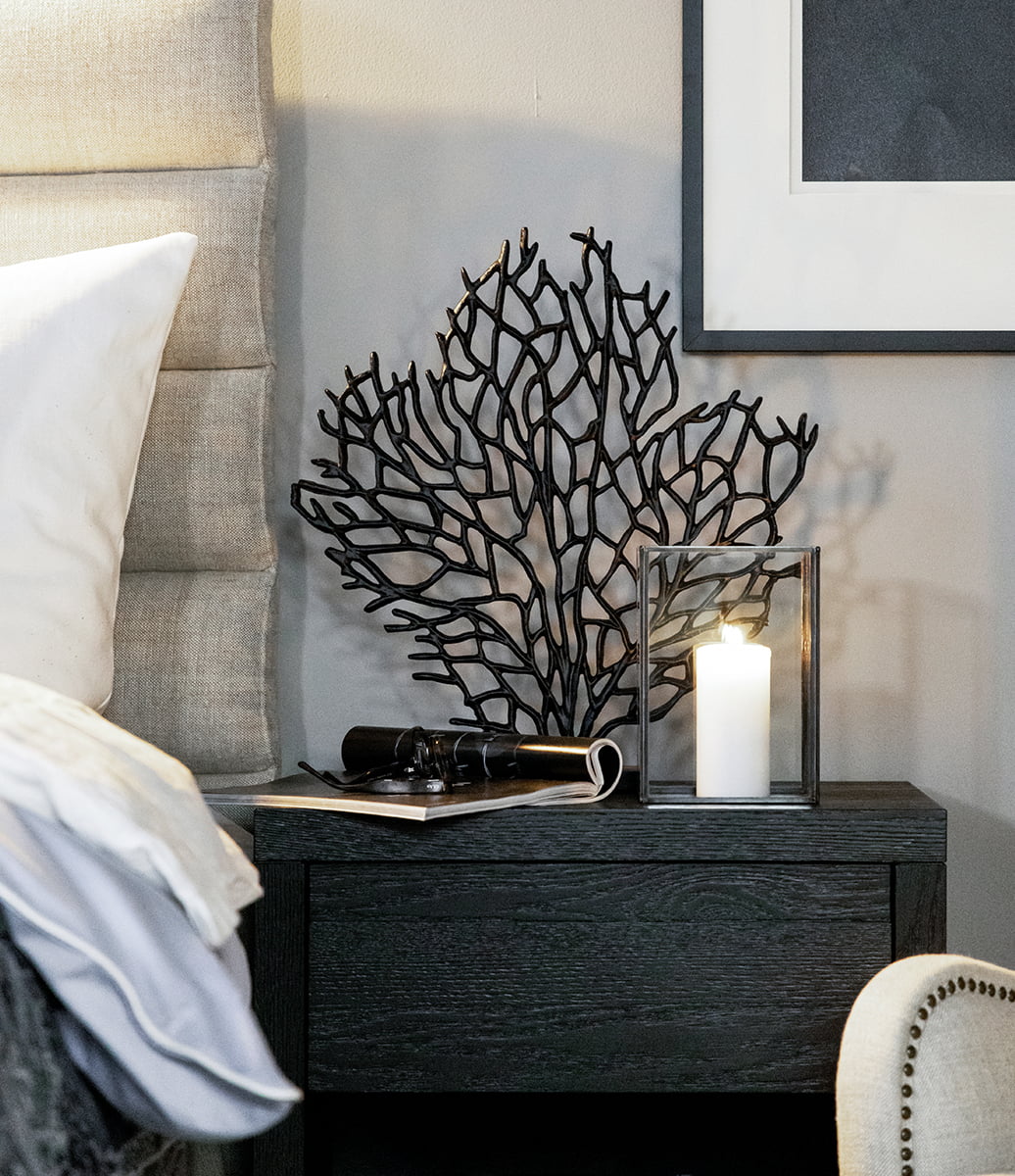 Albero decor black aluminium - 2
