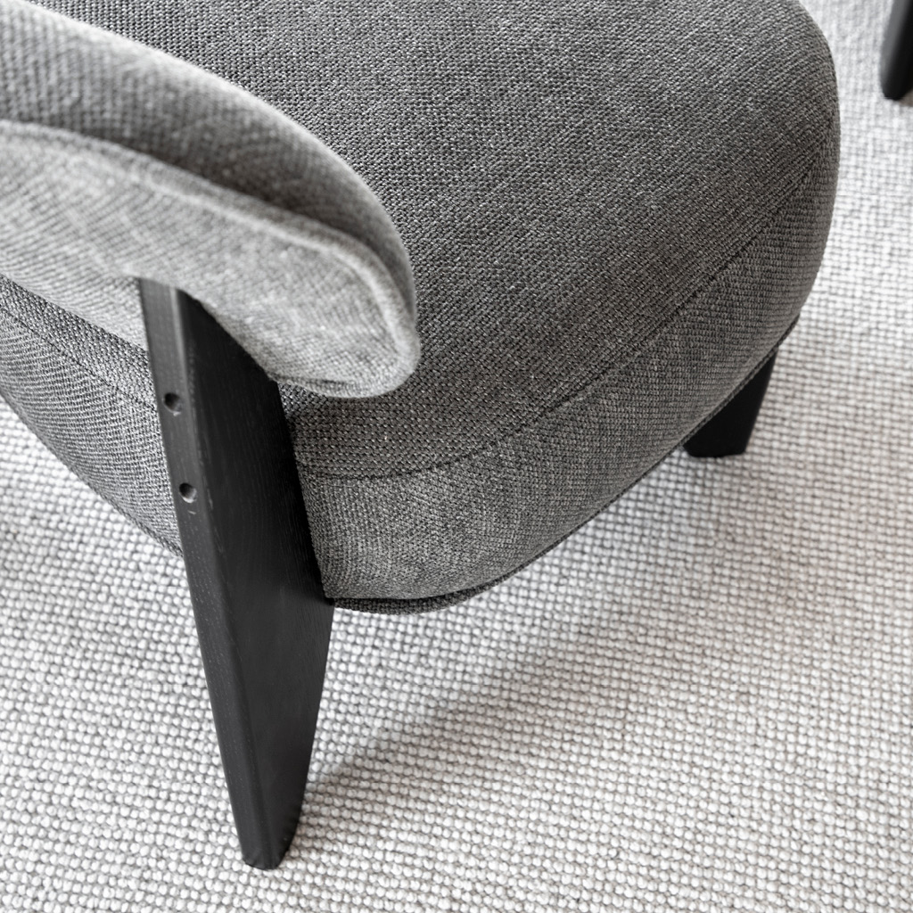 Cadiz lounge chair Rave liver - 2