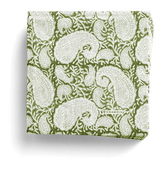 Chamois Paper Napkins Forrest Green 40x40
