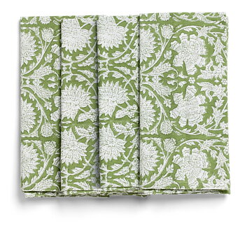 Napkins - Paradise - Green - 50x50cm