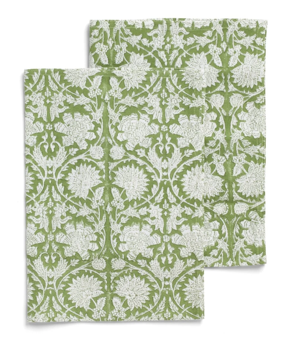 Chamois Kökshandduk Paradise Green 50x70