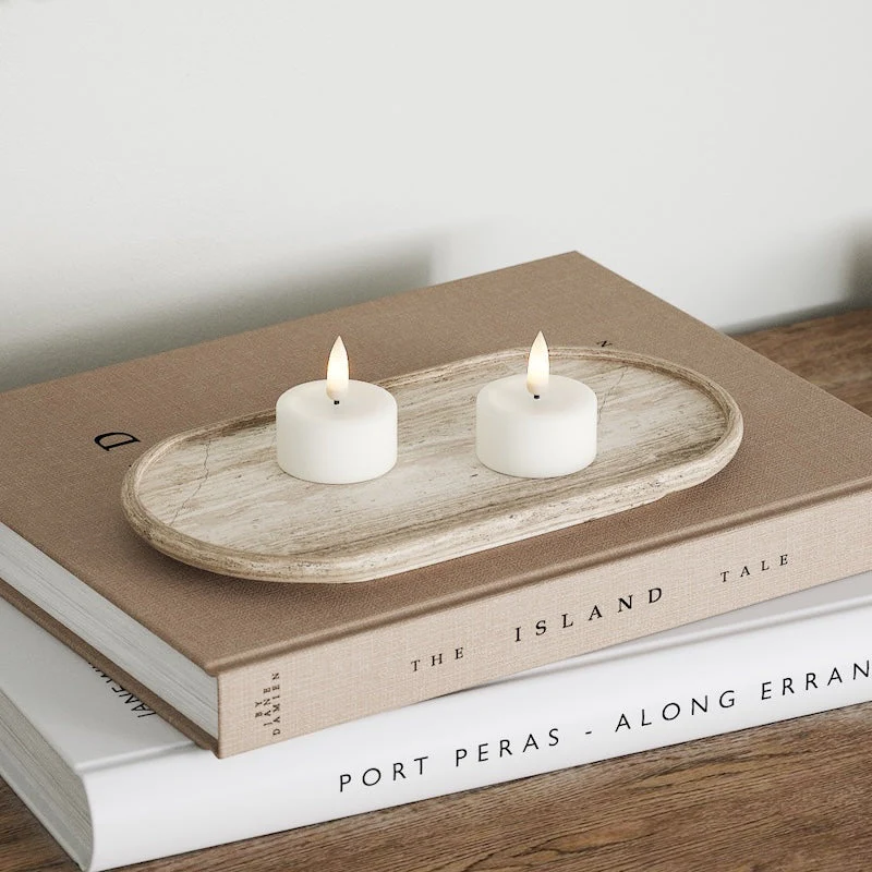 Tea light LED Cream 2-pack - 2