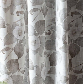 Kappa gardinkappa Flower vit shabby chic lantlig stil Gårdsromantik