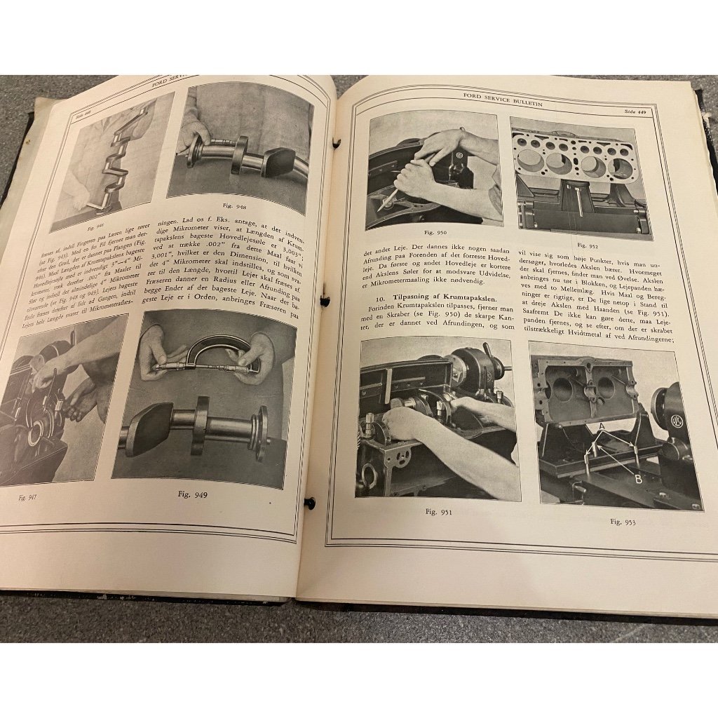1928 - 1933 Ford Model A, AA, B och V8 Service Bulletin - 3