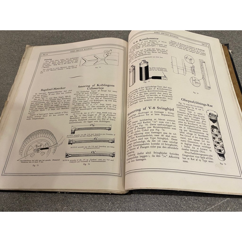1928 - 1933 Ford Model A, AA, B och V8 Service Bulletin - 4
