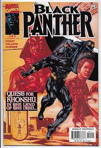 Black Panther Volume 2 # 21 NM Killmonger becomes Black Panther