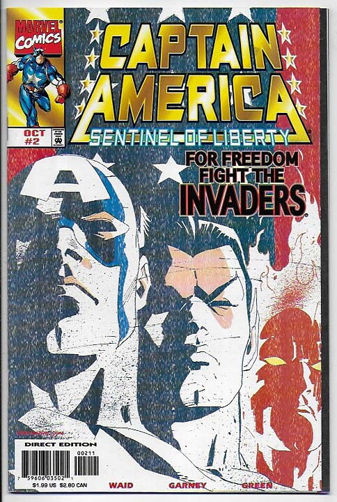 Captain America: Sentinel of Liberty # 2 NM