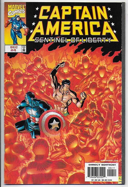 Captain America: Sentinel of Liberty # 4 NM-