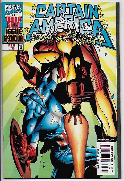 Captain America: Sentinel of Liberty # 6 NM-