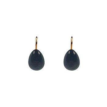 In Sunny Mood -  Dina Drop Earrings Black