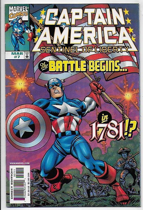 Captain America: Sentinel of Liberty # 7 NM