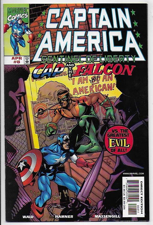 Captain America: Sentinel of Liberty # 8 NM-