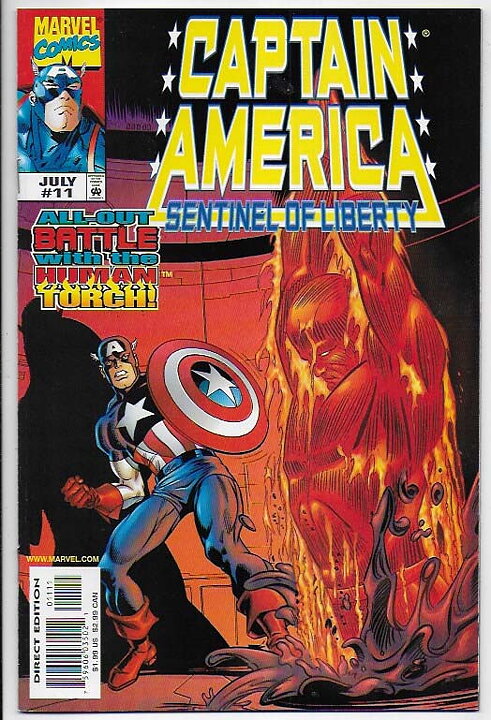 Captain America: Sentinel of Liberty # 11 NM-