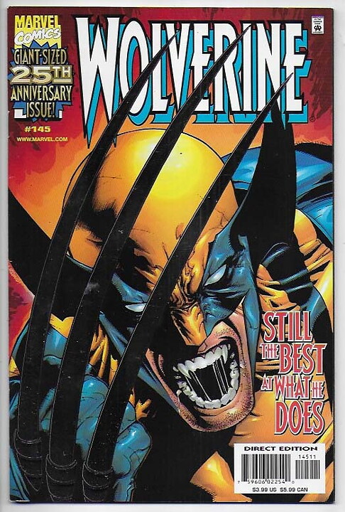 Wolverine # 145 Silver Foil Cover VF/NM