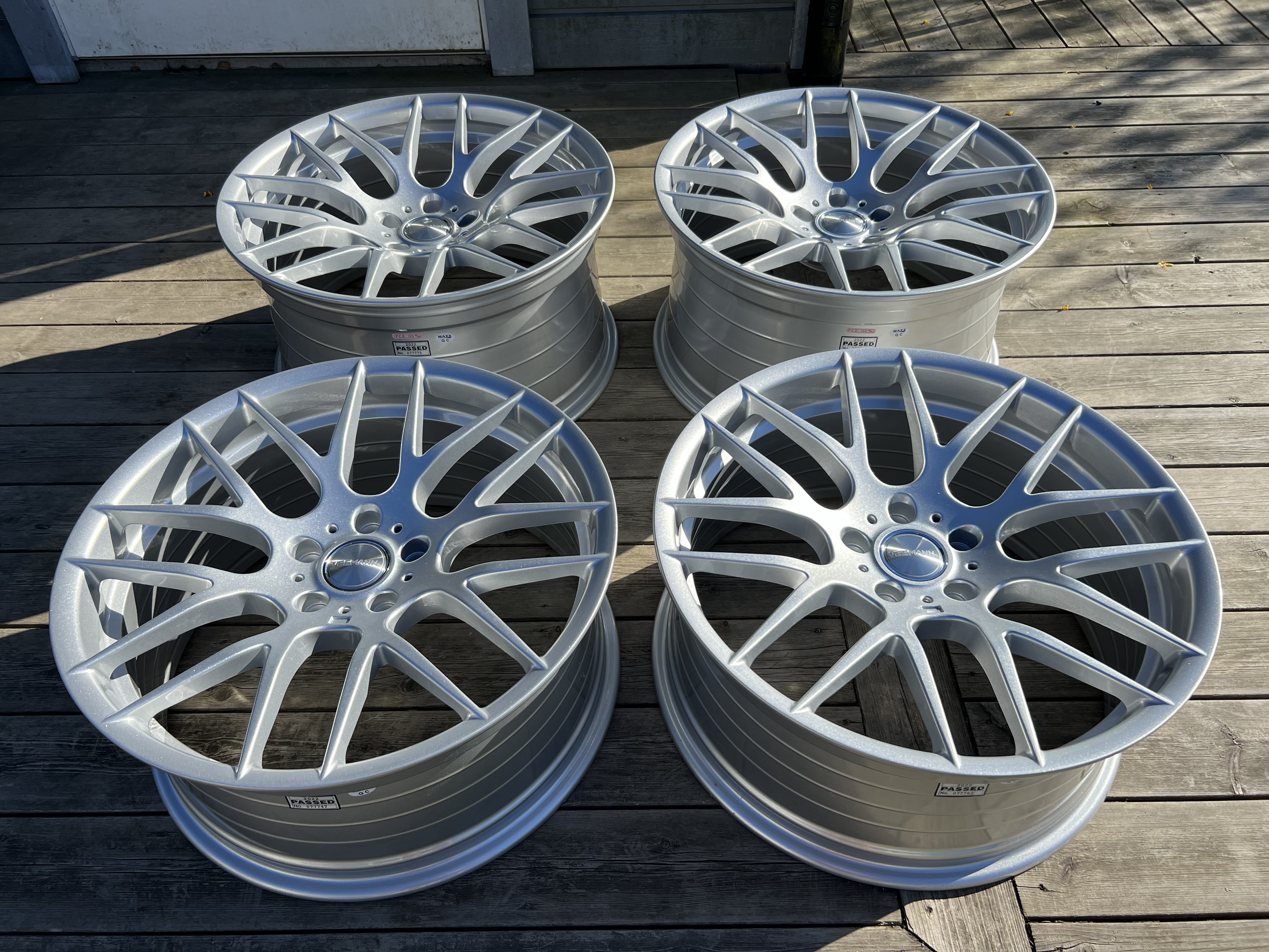 20" Veemann VC359 Quartz silver 5x120 - 3
