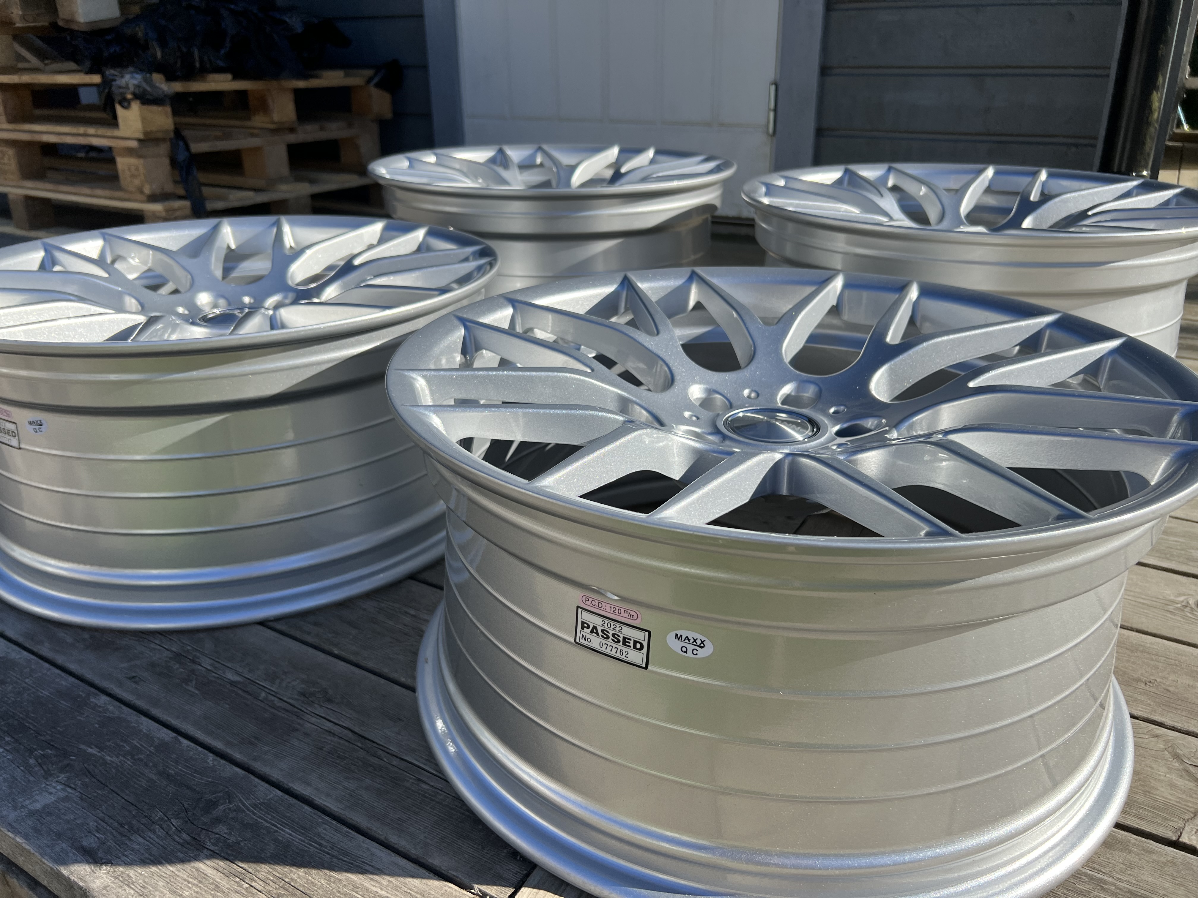 20" Veemann VC359 Quartz silver 5x120 - 5