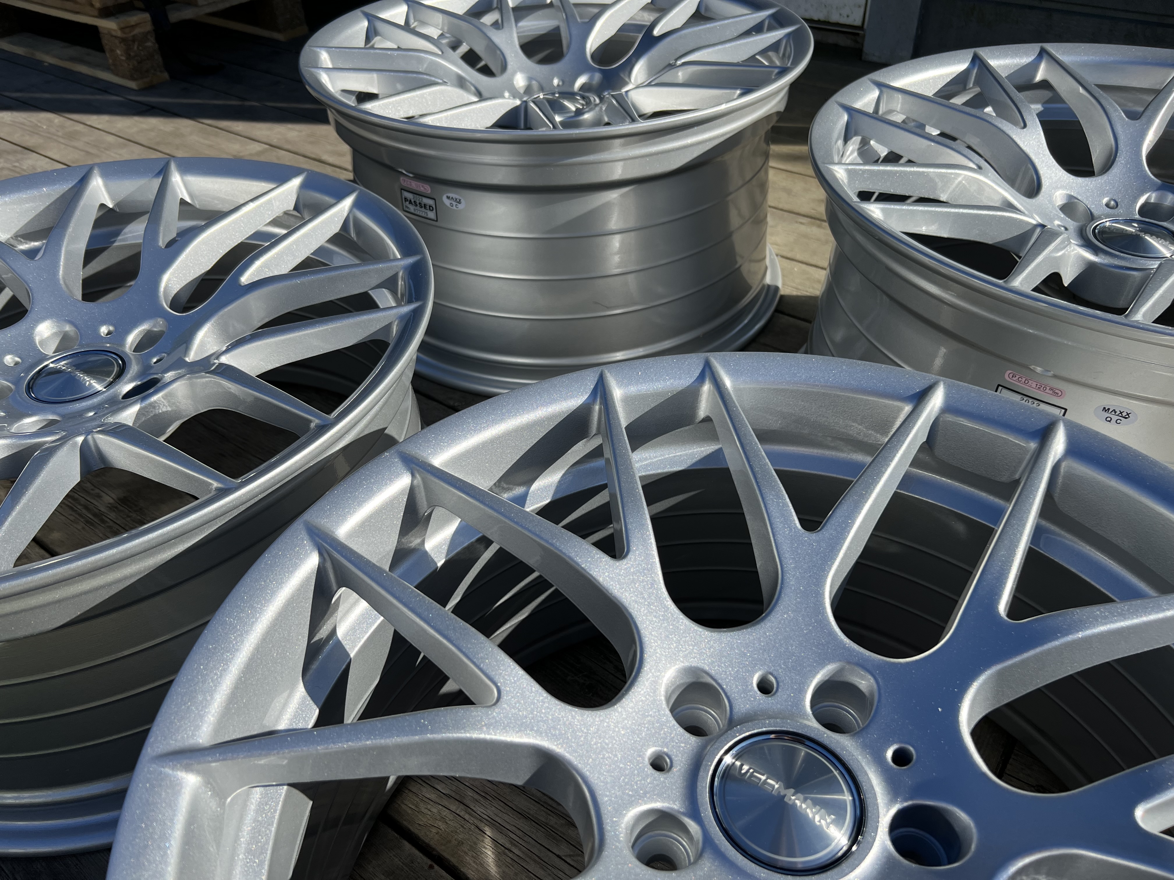 20" Veemann VC359 Quartz silver 5x120 - 7