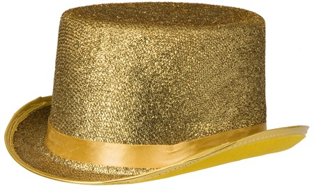 Hatt guldglittrig - Nyår