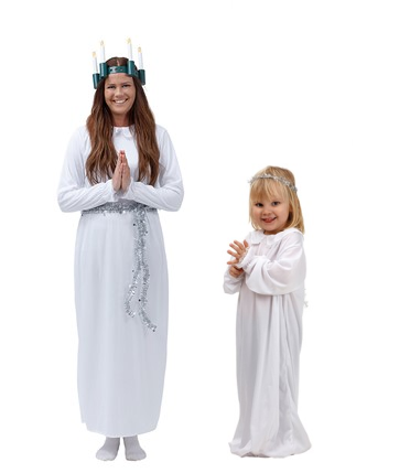 Lucia / tärna linne (Finns i strl 98-152)