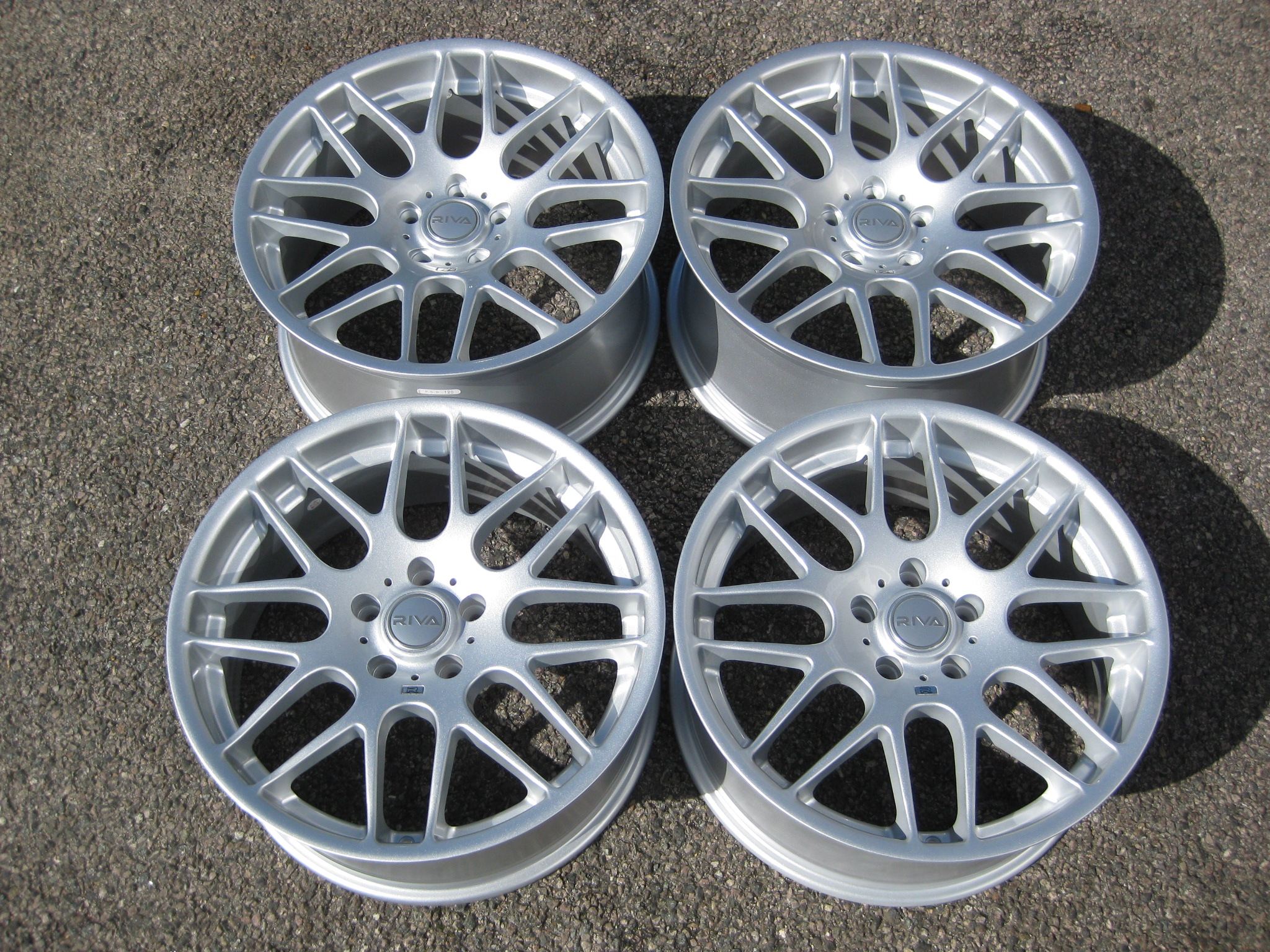 18" Riva CSL Silver 5x120 - 2