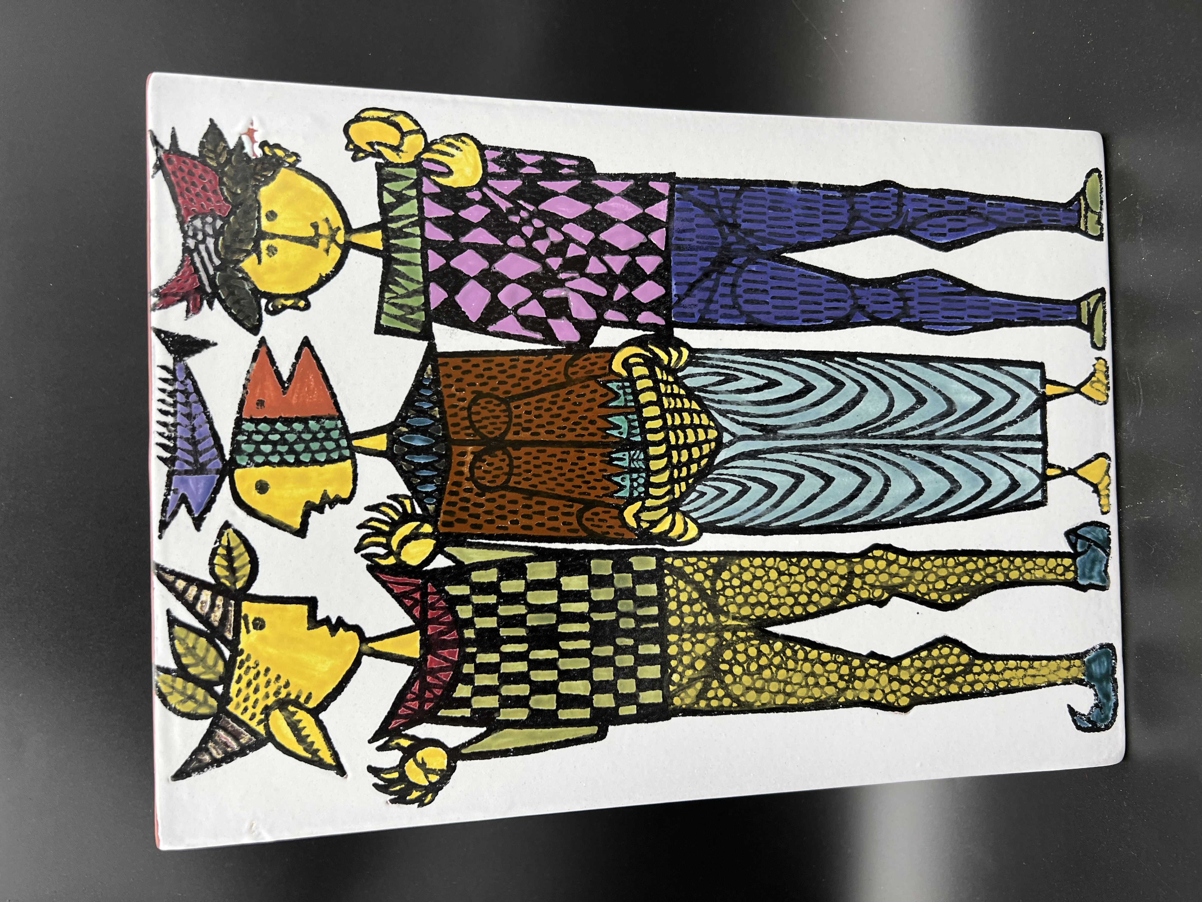 グスタフスベリ　スティグリンドベリ　　　カーニバルシリーズ カーニバル スティグ リンドベリ グスタフスベリ 絵皿 トレイ