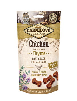 Carnilove Kanaa Timjamilla Puolikosteat Namit Kissalle - 50 g