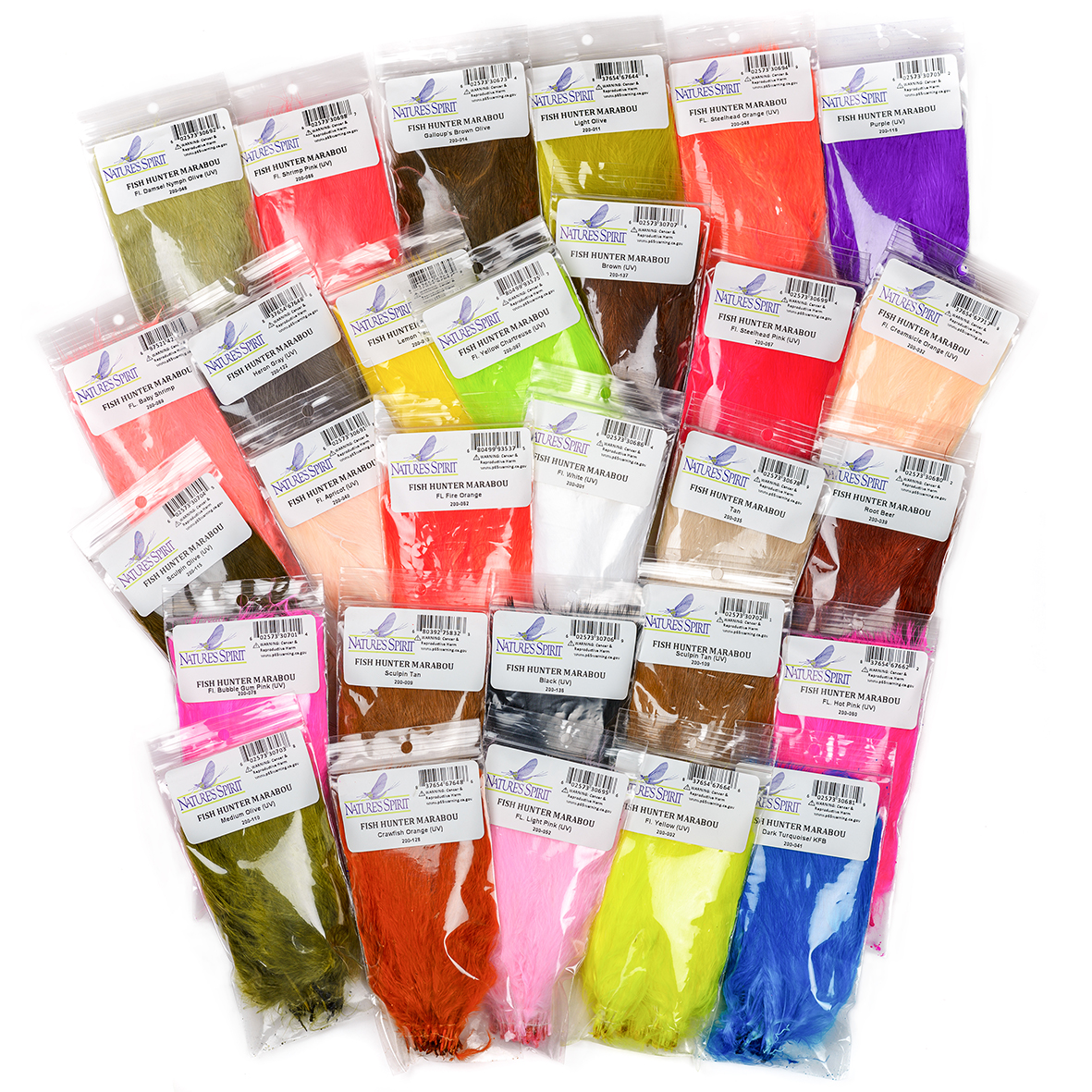 Fish Hunter Blood Quill Marabou - Nature's Spirit 