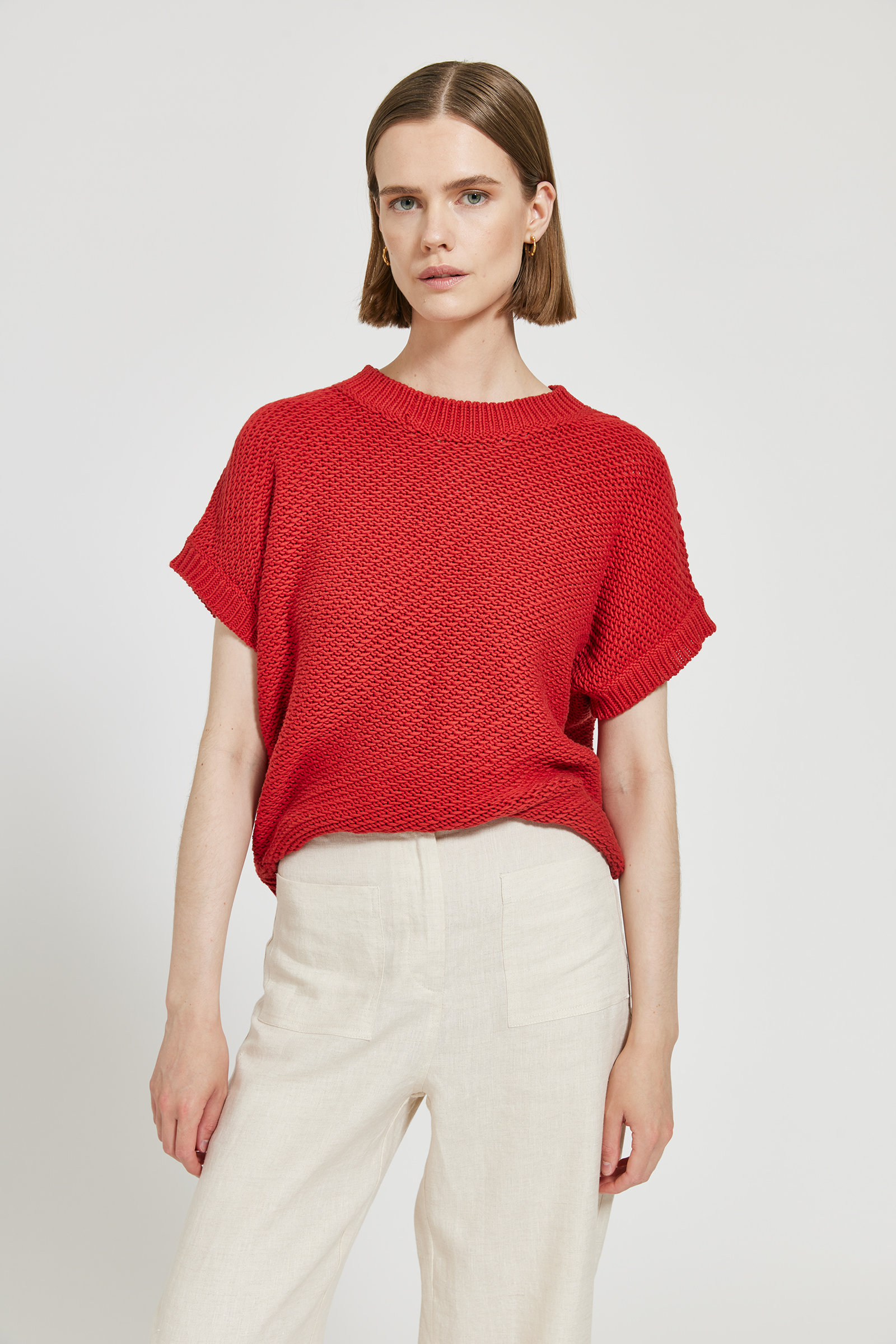 Short clearance boxy sweaters