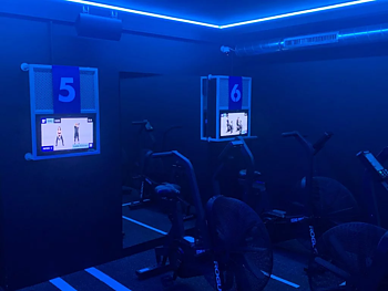 Interaktivt gym i Paris