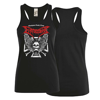DISMEMBER - LADIES RACERBACK TOP, STOCKHOLM DEATH METAL