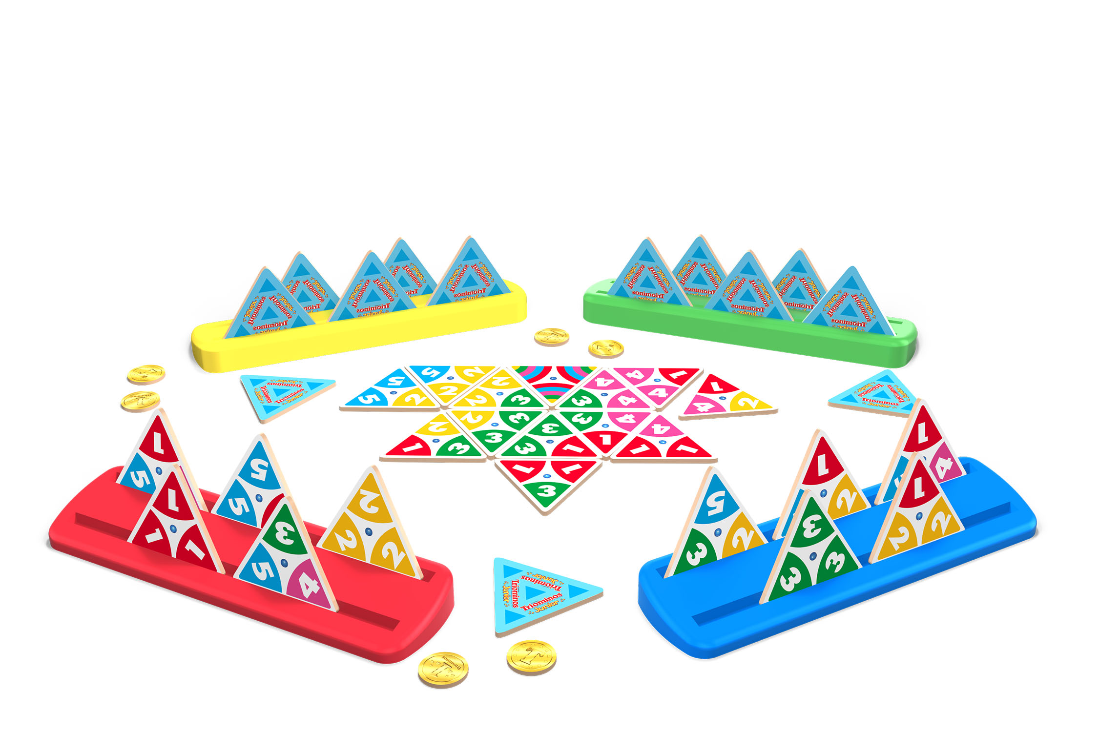 Triominos Junior game - 2