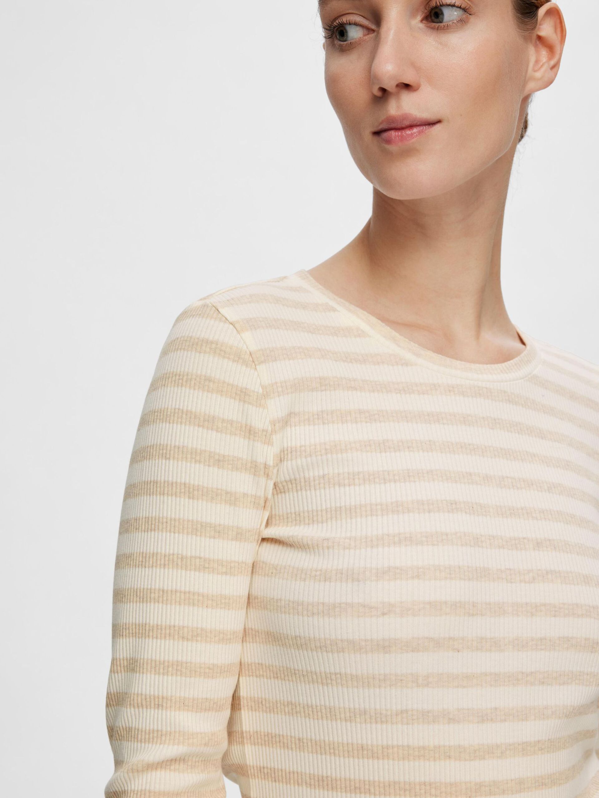 Selected Femme Striped Long Sleeve T-shirt - 5