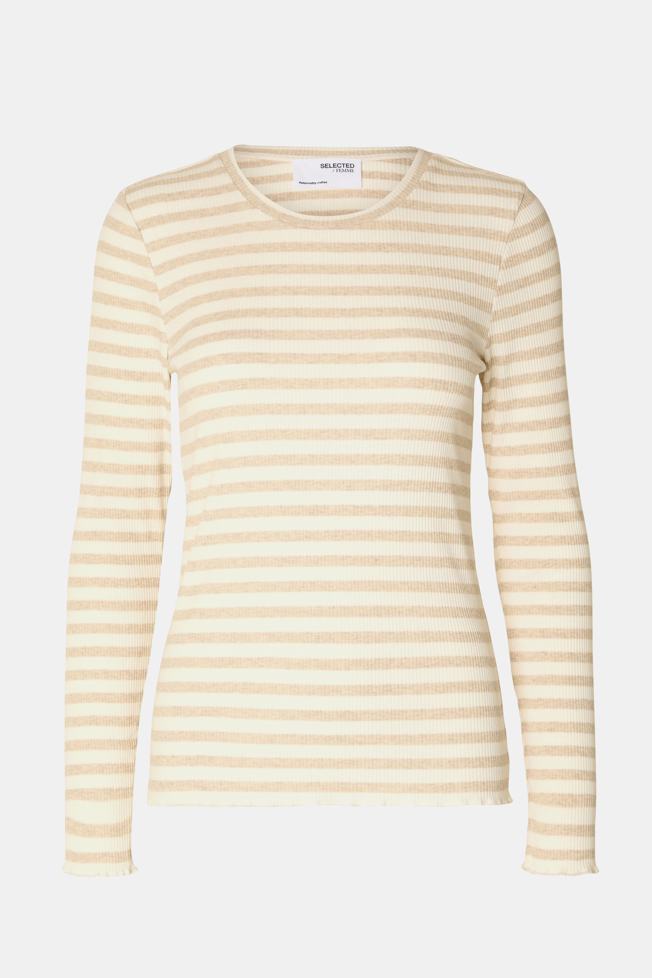 Selected Femme Striped Long Sleeve T-shirt