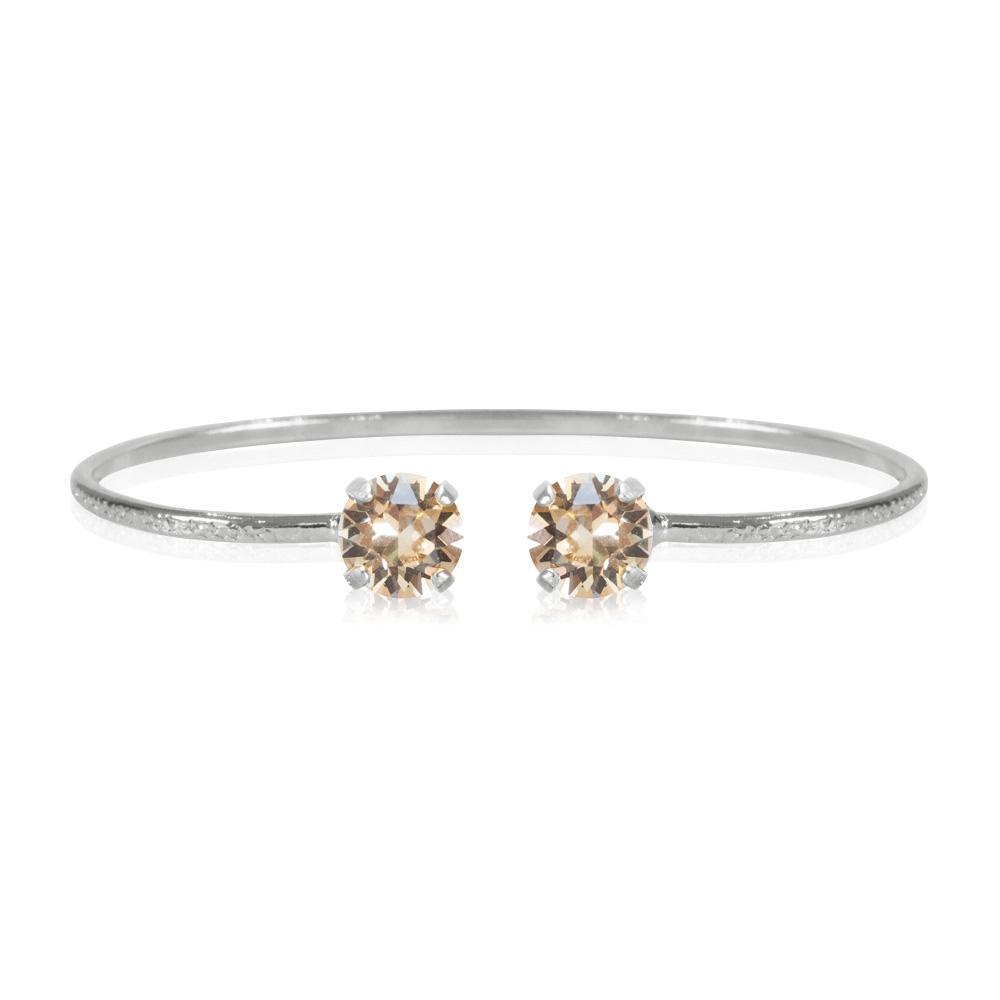Caroline Svedbom Classic Petite armband rhodium silk