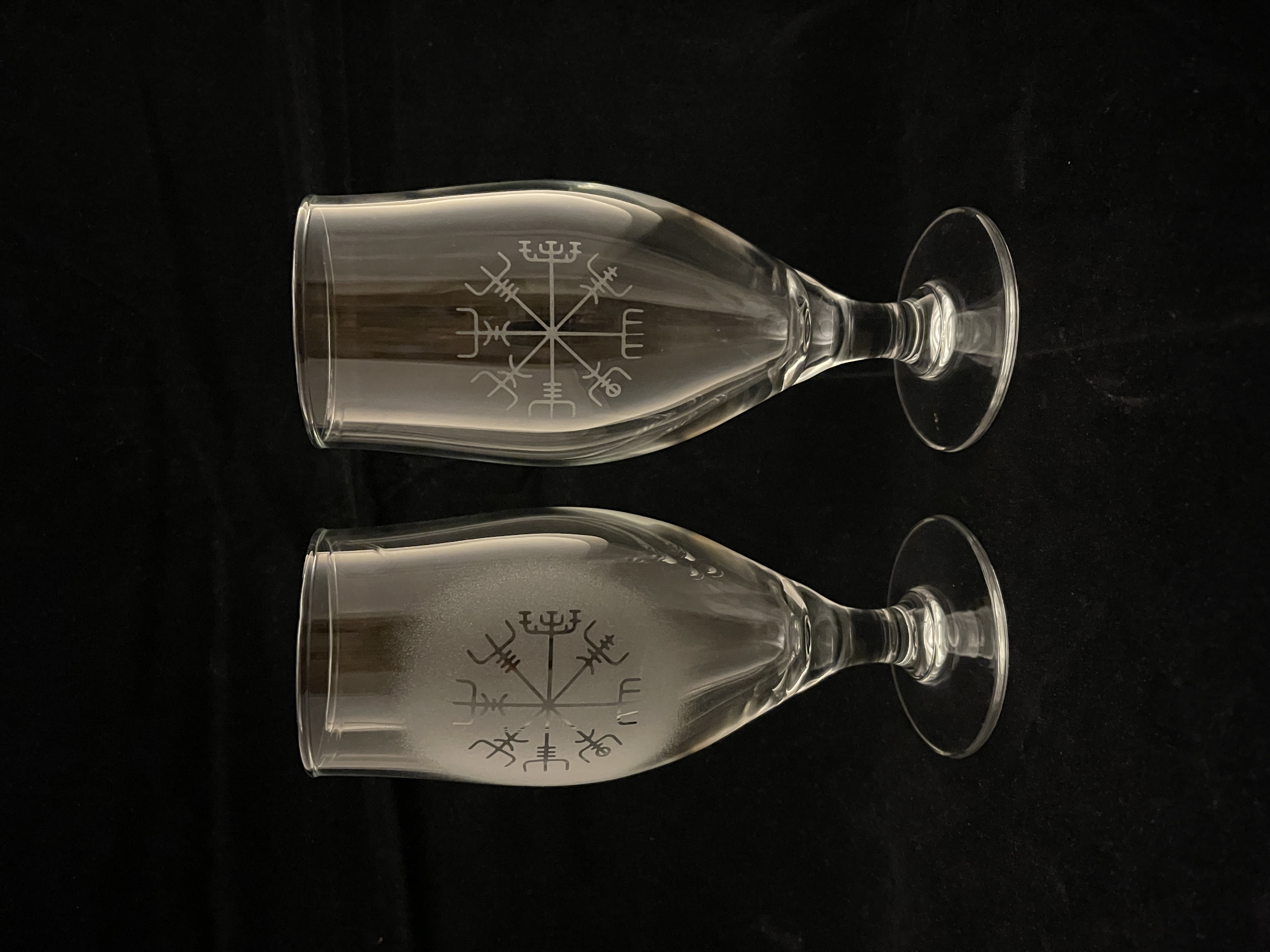 Wikinger - Vegvisir Bierglas