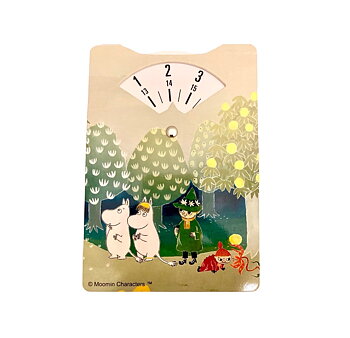 Moomin Parking disc Moominvalley Forest 