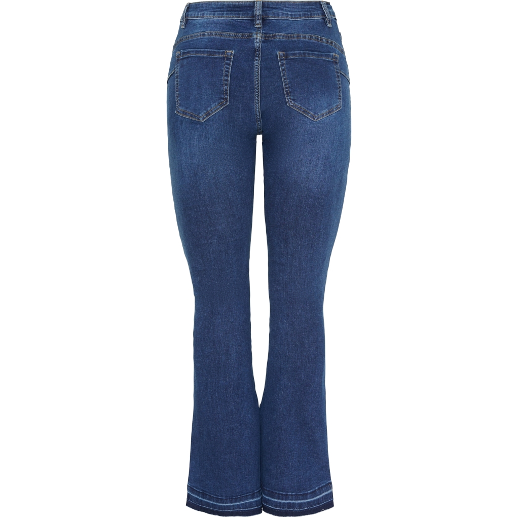 Elle jeans - medium/mörk-blå - 4