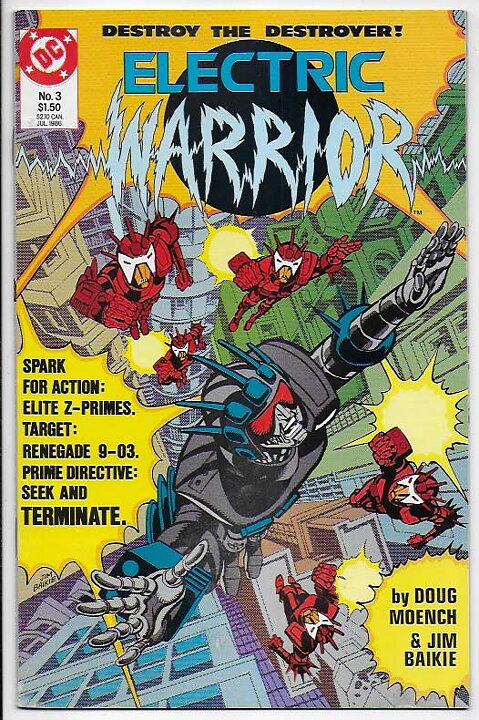 Electric Warrior # 3 VF/NM