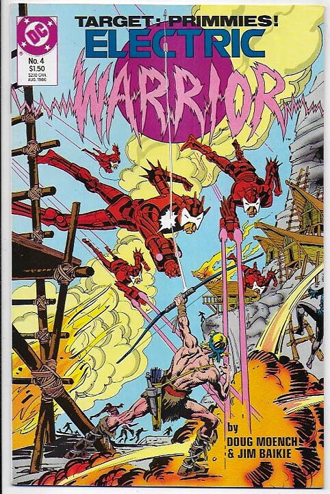 Electric Warrior # 4 VF/NM