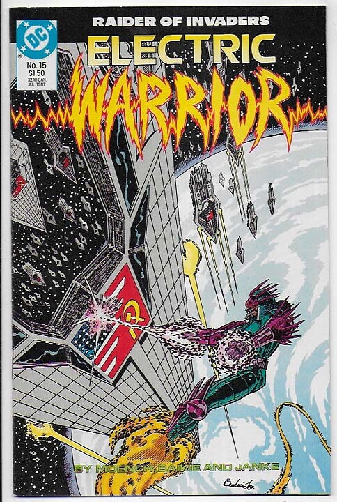 Electric Warrior # 15 VF/NM