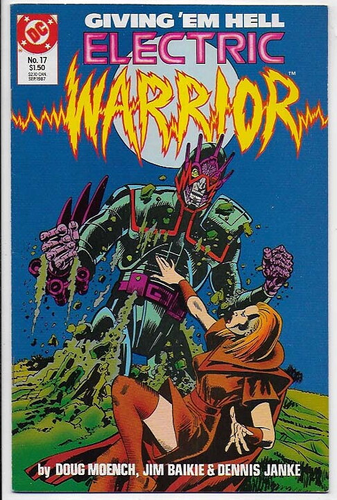 Electric Warrior # 17 VF/NM